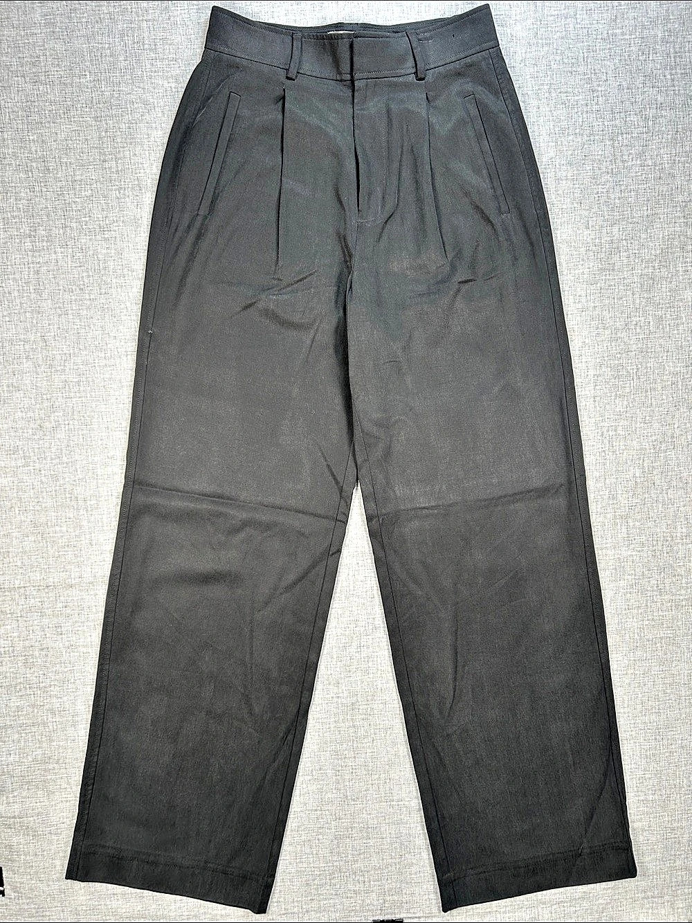 Everlane The Way-High Drape Pant Black Trousers Size 6